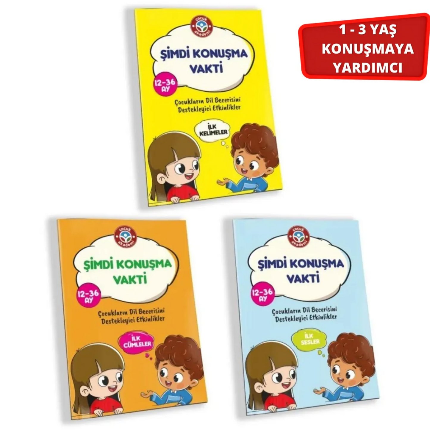 Çocuk Akademi Şimdi Konuşma Vakti Seti 13 - 36 Ay
