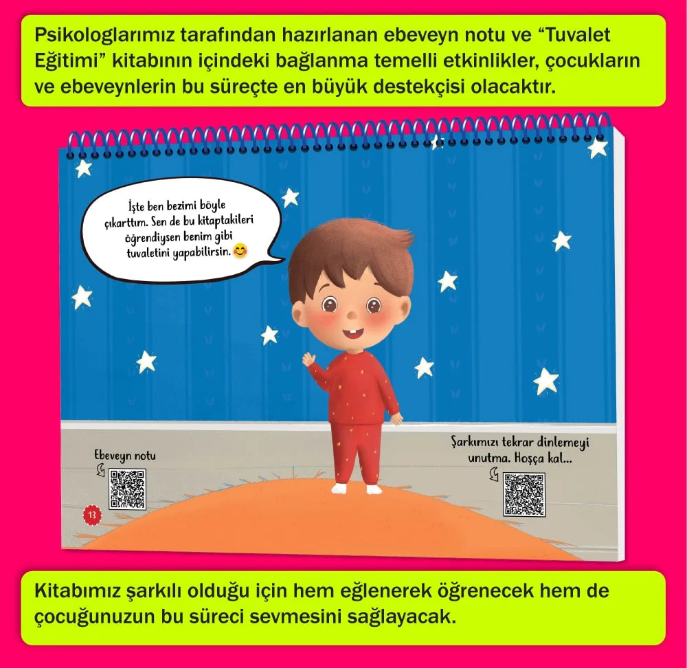 Tuvalet Egitimi Kitabim Cirt Cirtli 0-3 Yas