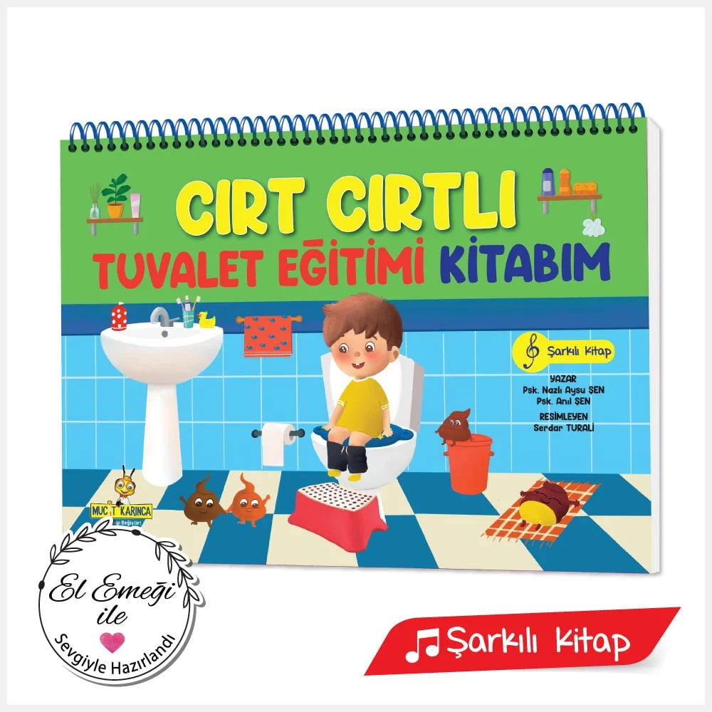 Tuvalet Egitimi Kitabim Cirt Cirtli 0-3 Yas