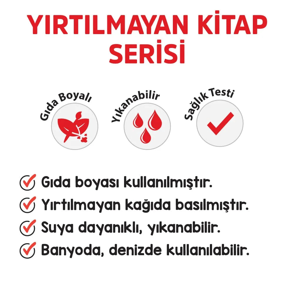 Yırtılmayan Kitap Serisi 0-3 Yas