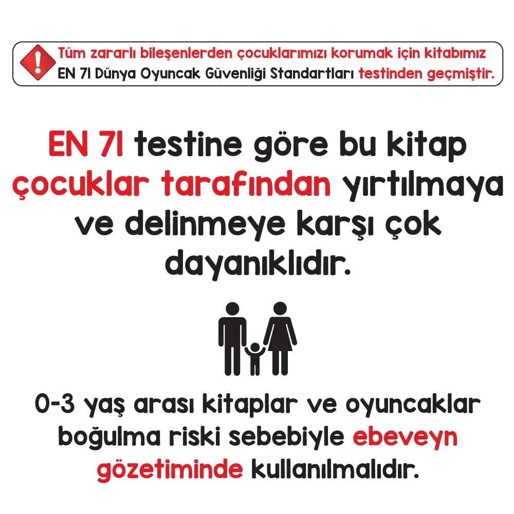 Yırtılmayan Kitap Serisi 0-3 Yas