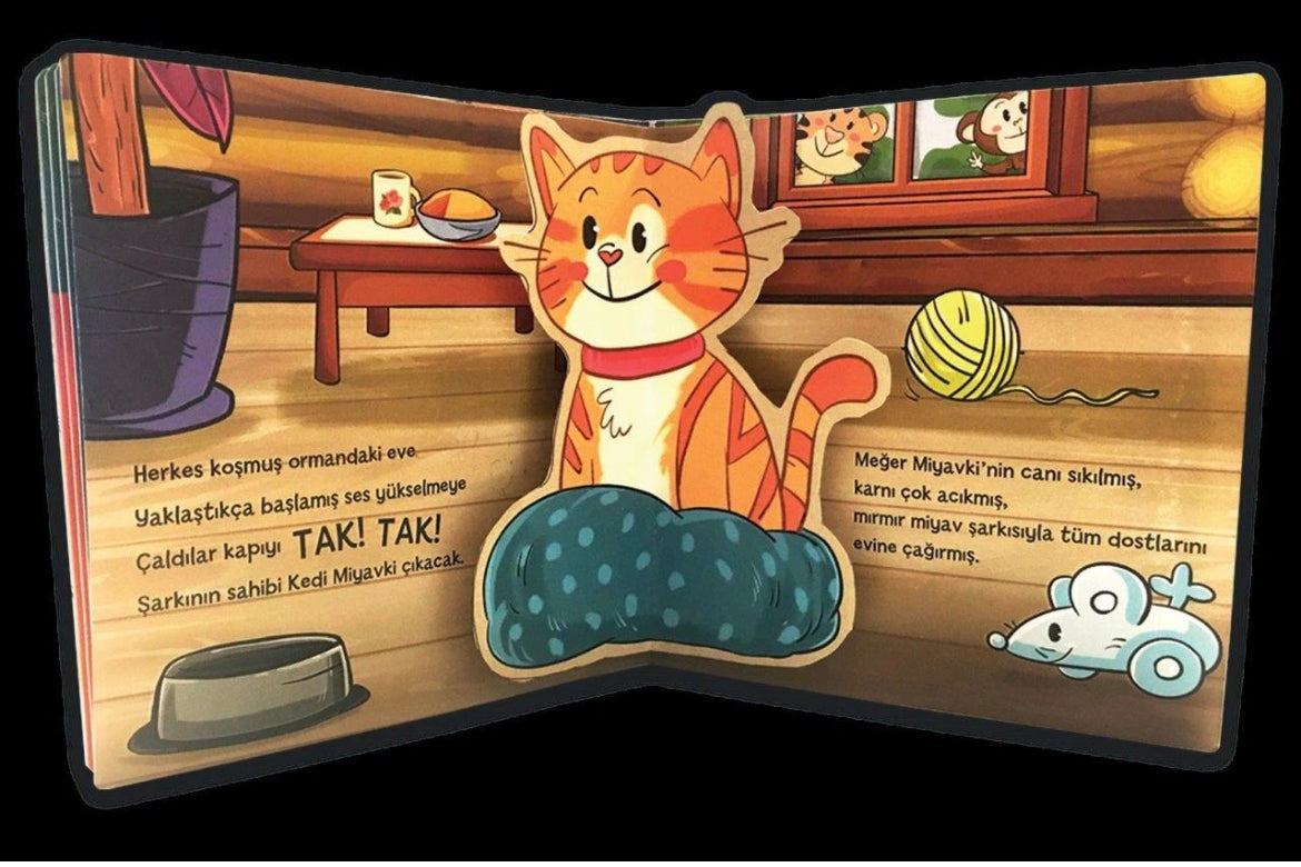 Arkadaşlık Ormanı / Popup İle Keşfet (Hikayeli Hareketli Kitaplar)