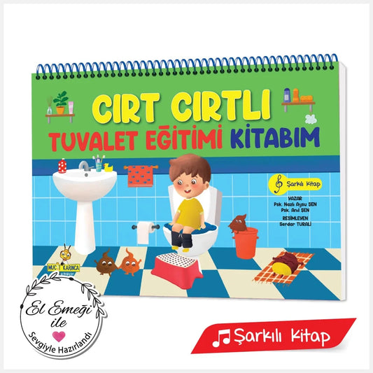 Tuvalet Egitimi Kitabim Cirt Cirtli 0-3 Yas